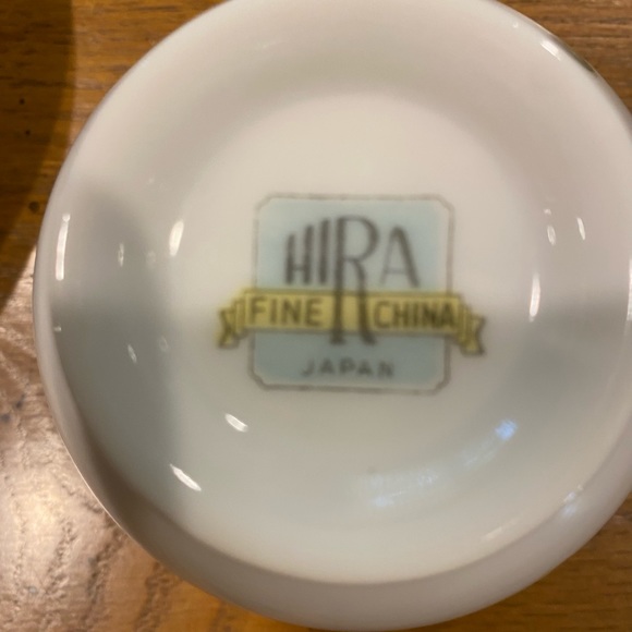 11 Hira Fine China Japan  (virginia) Footed Cup & Saucer Set - Picture 4 of 4